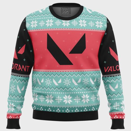 Get Festive with Play As One Valorant Ugly Christmas Sweater – Perfect for Gaming Fans!