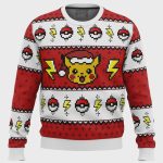 Get Festive with a Pokemon Pikachu Ugly Christmas Sweater – Limited Edition Fun Holiday Apparel