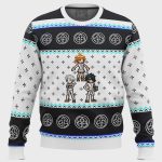 Get Festive with Promised Neverland Sprites Ugly Christmas Sweater – Limited Edition Anime-inspired Holiday Apparel