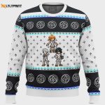 Get Festive with Promised Neverland Sprites Ugly Christmas Sweater – Limited Edition Anime-inspired Holiday Apparel