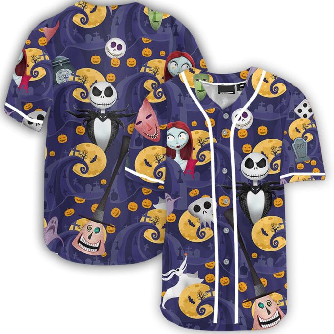 Pumpkin King The Nightmare Before Christmas Baseball Jersey - Gift For Men Women - Gift For Men Women 2