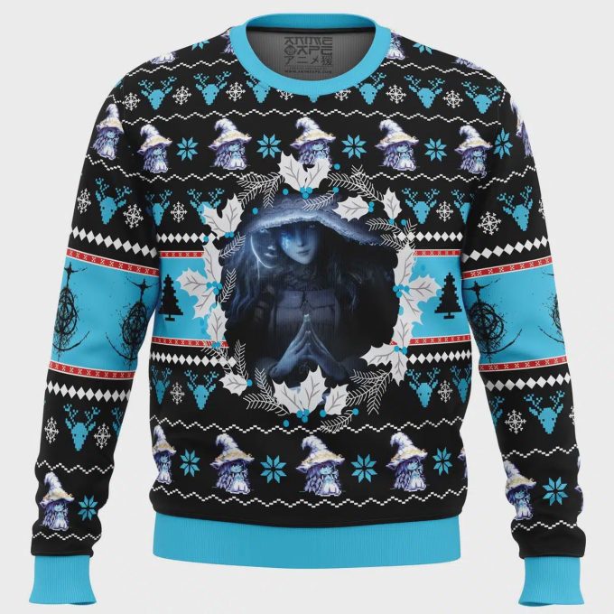 Get In The Festive Spirit With Ranni The Witch Elden Ring Ugly Christmas Sweater 2