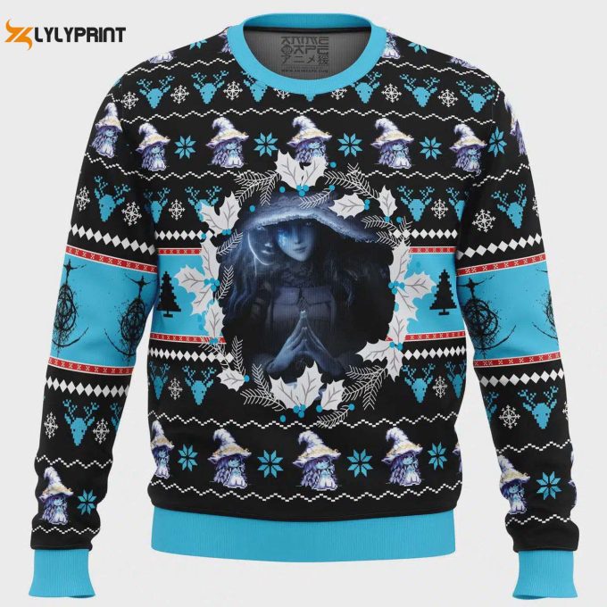 Get In The Festive Spirit With Ranni The Witch Elden Ring Ugly Christmas Sweater 1