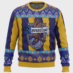 Shop the Trendy Ravenclaw Harry Potter Ugly Christmas Sweater – Perfect for Potterheads!