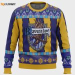 Shop the Trendy Ravenclaw Harry Potter Ugly Christmas Sweater – Perfect for Potterheads!