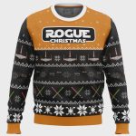 Get Festive with the Rogue Christmas Star Wars Ugly Christmas Sweater – Perfect for Sci-Fi Fans!