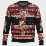 Get Festive in Style with Santa Baki Ugly Christmas Sweater – Perfect Holiday Outfit!