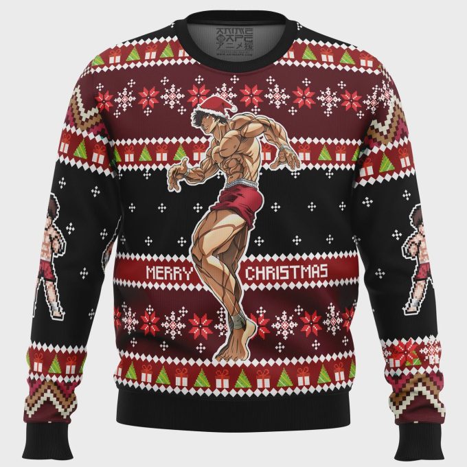 Get Festive In Style With Santa Baki Ugly Christmas Sweater – Perfect Holiday Outfit!