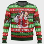 Get Festive with Santa Is On Leave Fate Ugly Christmas Sweater – Unique Holiday Attire