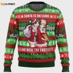 Get Festive with Santa Is On Leave Fate Ugly Christmas Sweater – Unique Holiday Attire