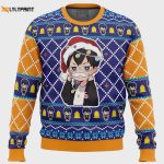 Get Festive with Santa Tobio Haikyuu Ugly Christmas Sweater – Perfect Holiday Gift for Anime Fans!