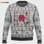 Get Festive with Seven Deadly Sins Sprites Ugly Christmas Sweater – Unique & Trendy Holiday Apparel