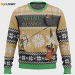 Spread Holiday Cheer with Robin Hood Disney Ugly Christmas Sweater – Share Your Blessings!