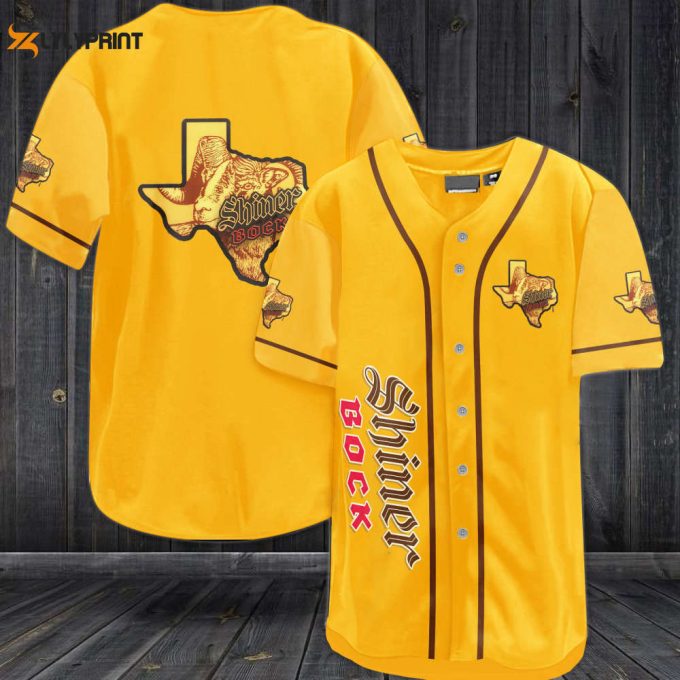 Shiner Bock Baseball Jersey 1