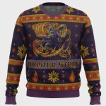 Shishio Makoto Monster Strike Ugly Christmas Sweater – Celebrate Rurouni Kenshin Samurai X with Style!