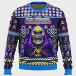 Skeletor Masters of the Universe Ugly Christmas Sweater: Festive Nostalgia for Fans!