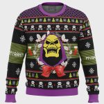 Get Festive with the Skeletor Ugly Christmas Sweater – Perfect Holiday Attire for Fans & Geeks!