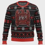 Rock Your Holiday Season with Slayer Ugly Christmas Sweater – Metal Music Fans Must-Have Festive Attire