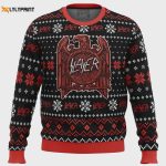 Rock Your Holiday Season with Slayer Ugly Christmas Sweater – Metal Music Fans Must-Have Festive Attire