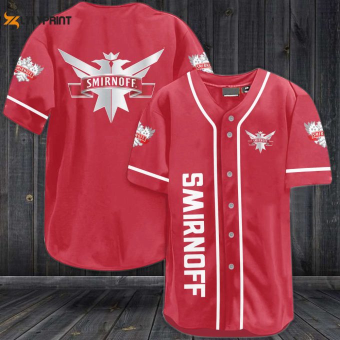 Smirnoff Baseball Jersey 1