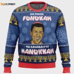 Get into the Holiday Spirit with the So Much Funukah Adam Sandler Ugly Christmas Sweater