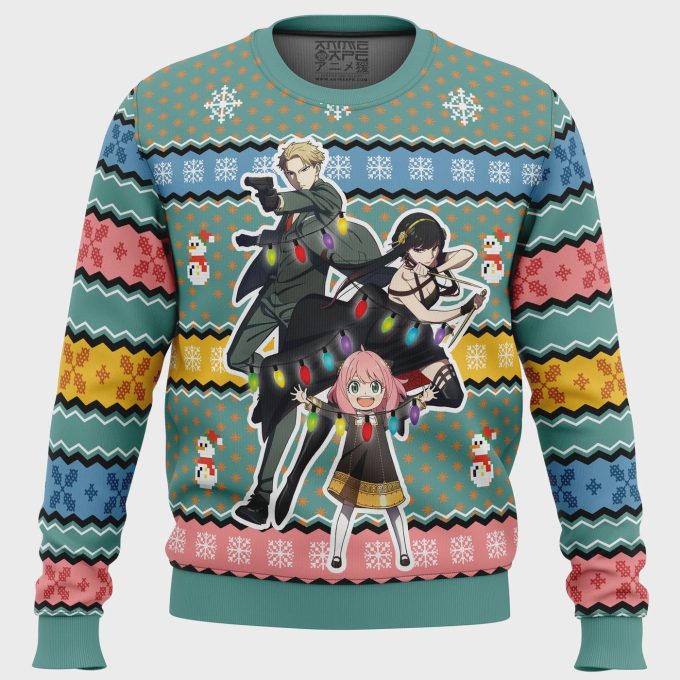 Get Festive With Spy Xmas Family Ugly Christmas Sweater – Perfect For Spy Lovers &Amp; Family Celebrations!