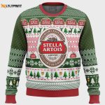 Get Festive with the Stella Artois Ugly Christmas Sweater – Perfect Holiday Attire!