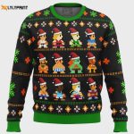 Get Festive with Street Fighter Classic Collection Ugly Christmas Sweater – Perfect for Gamers & Fans!