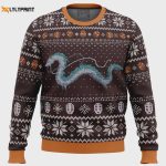 Get Festive with Studio Ghibli Spirits Ugly Christmas Sweater – Perfect Holiday Wear for Anime Lovers!