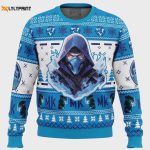 Get Festive with the Sub Zero Mortal Kombat Ugly Christmas Sweater – Limited Edition!