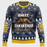 Shop the Festive Sweet Christmas Luke Cage Marvel Ugly Christmas Sweater – Get into the Holiday Spirit!