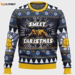 Shop the Festive Sweet Christmas Luke Cage Marvel Ugly Christmas Sweater – Get into the Holiday Spirit!