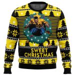 Get Festive with the Sweet Christmas Luke Cage Ugly Christmas Sweater – Perfect Holiday Attire!