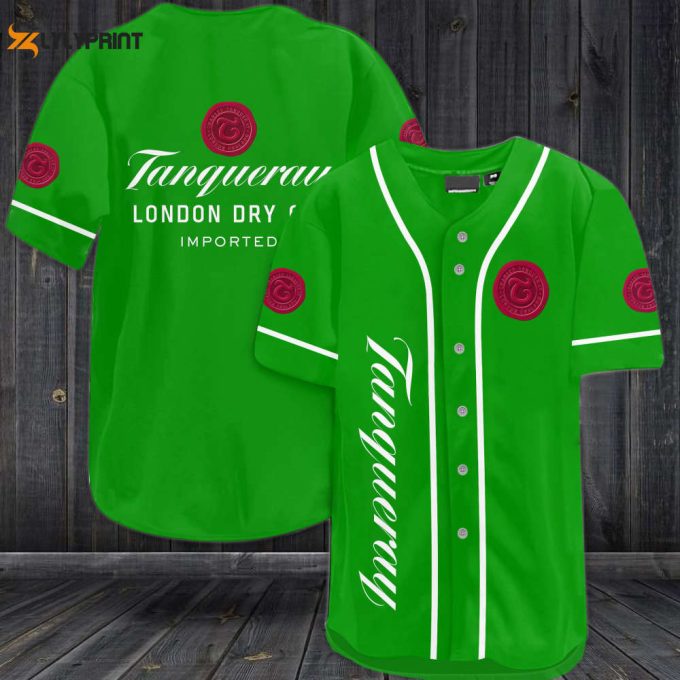 Tanqueray London Dry Gin Baseball Jersey 1