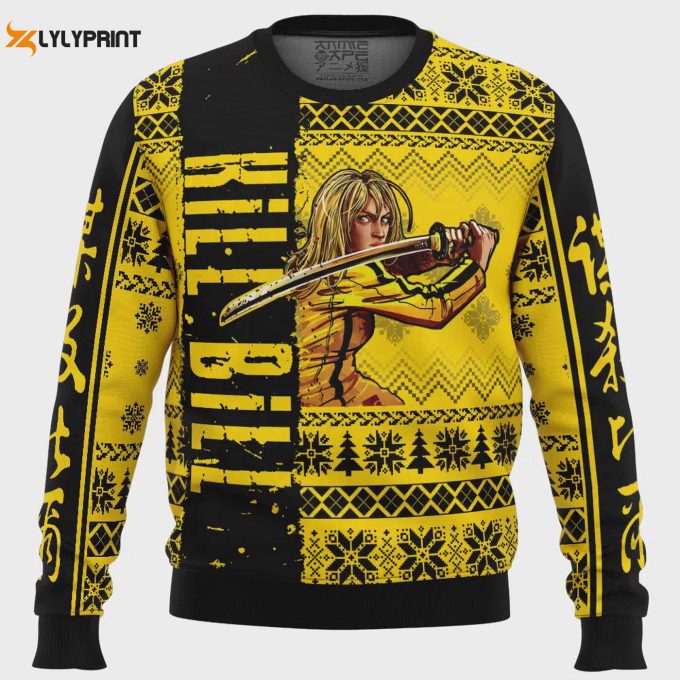 Bride Kill Bill Ugly Christmas Sweater - Unique &Amp;Amp; Festive Holiday Apparel 1