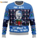 Get Festive with the Gift Hellraiser Ugly Christmas Sweater – Unique & Eye-Catching Holiday Apparel!