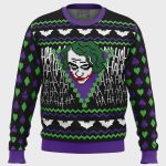 Spice up your holidays with The Joker Ugly Christmas Sweater – a festive twist for DC fans!