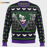 Spice up your holidays with The Joker Ugly Christmas Sweater – a festive twist for DC fans!