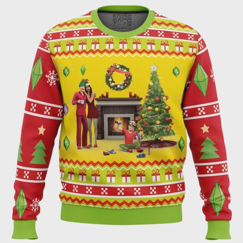 The Sims 4 Ugly Christmas Sweater: Festive Clothing for Sim Characters