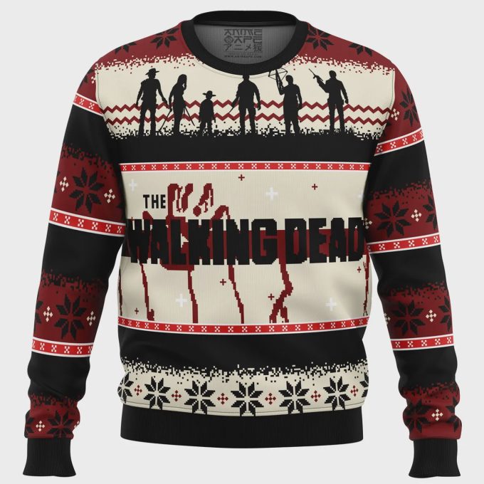 The Walking Dead Ugly Christmas Sweater: Spook Up Your Holiday Style