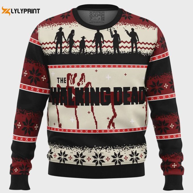 The Walking Dead Ugly Christmas Sweater: Spook Up Your Holiday Style