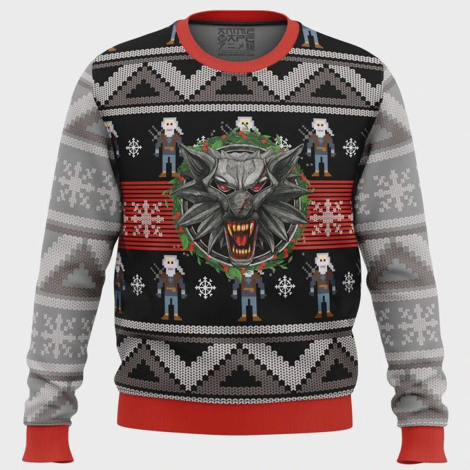 The Witcher 2 Ugly Christmas Sweater – Unique &Amp; Festive Gaming-Inspired Apparel