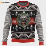 The Witcher 2 Ugly Christmas Sweater – Unique & Festive Gaming-Inspired Apparel