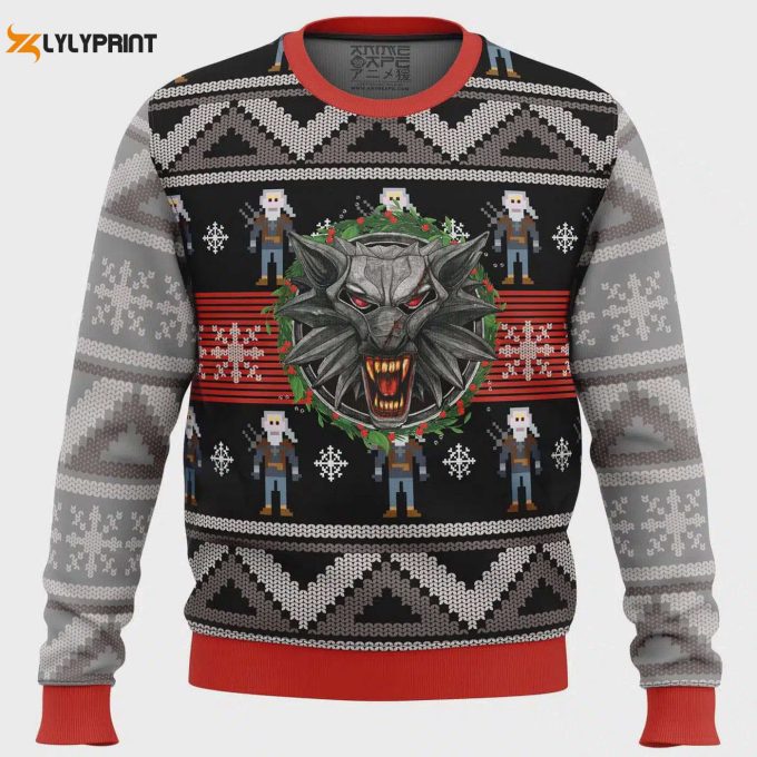 The Witcher 2 Ugly Christmas Sweater – Unique &Amp;Amp; Festive Gaming-Inspired Apparel