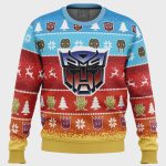 Get Festive with the Transformers Ugly Christmas Sweater – Perfect for Holiday Fun!