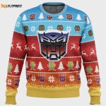 Get Festive with the Transformers Ugly Christmas Sweater – Perfect for Holiday Fun!