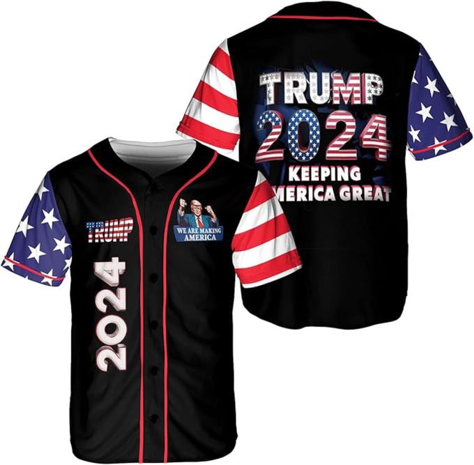 Trump Felon Baseball Jersey, Jersey Shirt Version 9 - Gift For Men Women 2