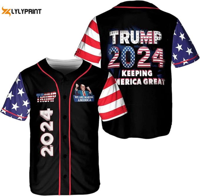 Trump Felon Baseball Jersey, Jersey Shirt Version 9 - Gift For Men Women 1