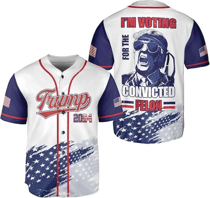 Trump Fight Baseball Jersey, Jersey Shirt For Winner 1 - Gift For Men Women 2