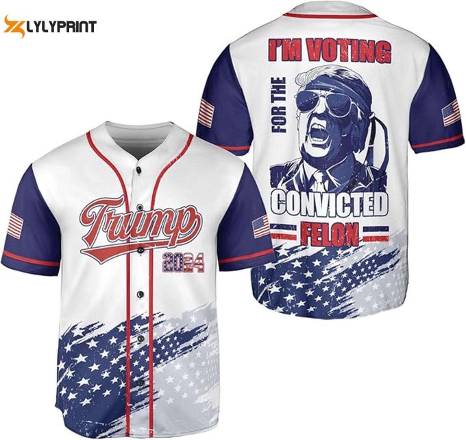 Trump Fight Baseball Jersey, Jersey Shirt For Winner 1 - Gift For Men Women 1